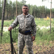 Охотник Максим Соломаха