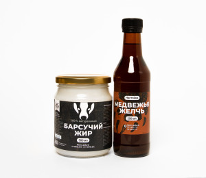 Барсучий жир 500 мл + Медвежья желчь 250 мл