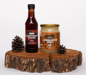 Медвежий жир 500 мл + Бобровая струя 250 мл