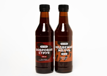 Медвежья желчь 250 мл + Бобровая струя 250 мл